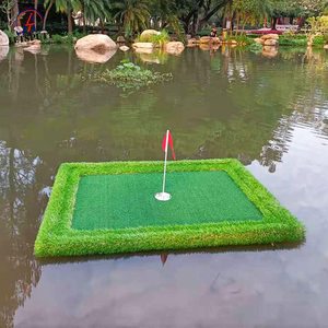 GP Nước Golf Đưa Thực Hành Mat Golf Nổi Màu Xanh Lá Cây Mat - Product Image 4