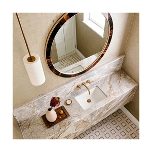 Modern Freestanding Natural Vanity Cabinet Marble Bathroom <b>Basin</b> - Product Image 5