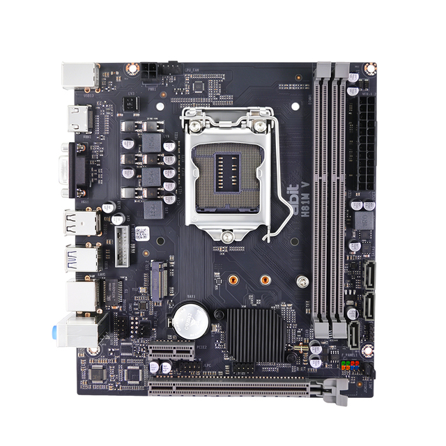 ABIT Brand New h81 ddr3 lga1150 socket motherboard with factory price h81m-v mainboard