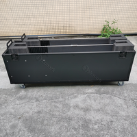 Kkmark Custom ATA Flight Case pour moniteur réglable avec roulettes pour écrans LCD LED Plasma double de 50 à 75 pouces