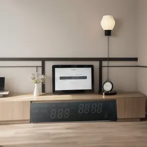 Papan reklame Digital dan tampilan pembersih udara dengan layar tampilan Panel kontrol