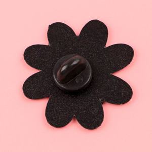 Pin Esmaltado con Diseño Floral y Citas, Impresión UV, Aleación de Zinc Plateada, Diseño de Amor para Bolsos y Ropa - Regalo de Año Nuevo Chino y Día del Padre - Product Image 3