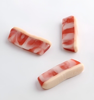 Bonbons gélifiés amusants en forme de viande Lechao, saveurs fruitées mélangées, doux, moelleux, à mâcher, nouveauté, friandises et bonbons