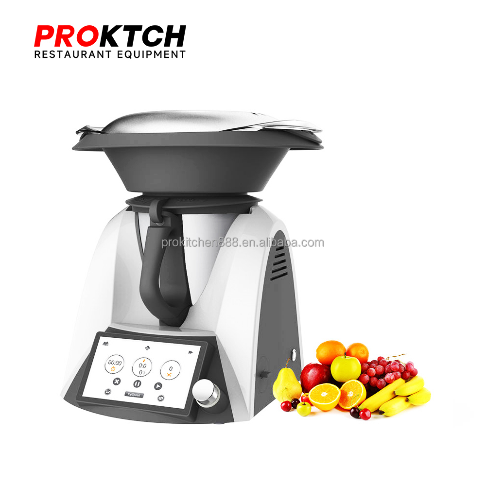 7 in 1 Multi Purpose Food Processor 500W Powerful LED Touch Control Kitchen Machine Thermomixer