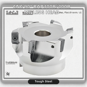 Cabezal de Fresado YUFU CNC 90 Grados BAP300R/400R para APMT 1604, Fresa de Extremo Personalizada ODM/OEM 45 60 65 - Product Image 2