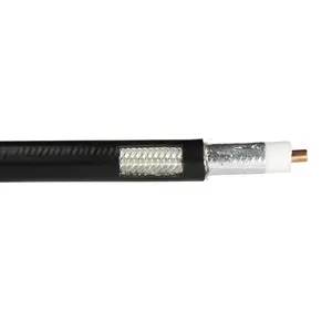 50 ohm RF kabel koaksial 3D FB 7D FB foam PE kabel terisolasi kehilangan rendah