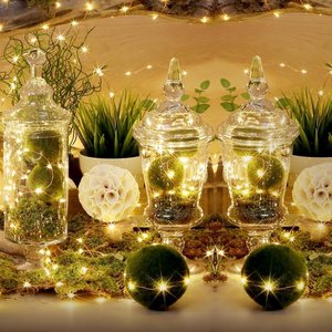 Guirlandes lumineuses à LED RGB à piles, fil de cuivre, 16 couleurs, étanches, lumières féériques pour mariage, fête, Noël - Product Image 6