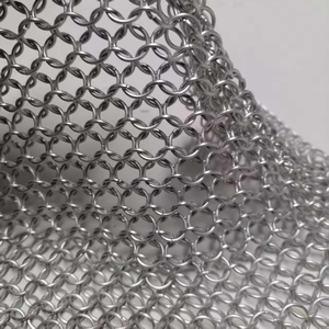 Grille acoustique décorative en maille pour cinéma, réduit l'écho, améliore l'effet sonore, en acier inoxydable, maille métallique en spirale - Product Image 4