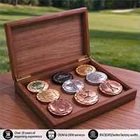 Marqueur de balle de golf personnalisé avec logo 30 mm 40 mm