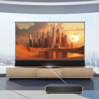 Televisor Láser a Todo Color para Sala de Estar y Cine en Casa, Modelo 120L7Q Ultra, Pantalla de 120 Pulgadas, Marco Eléctrico Opcional, Mueble Inteligente Personalizable