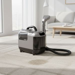 TIK- 100+ Nettoyeur Vapeur Portable Électrique Haute Température pour Tapis, Canapés et Rideaux, Humide et Sec, Personnalisable, Haute Qualité, 3 en 1 - Product Image 1