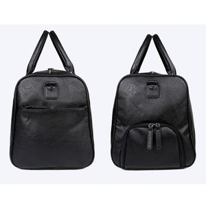 Large Capacity Sport Custom <b>Mens</b> <b>Leather</b> Gym <b>Bag</b> with Shoes Compartment - Product Image 4