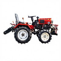 Mini tracteur électrique à quatre roues de 18 ch, cultivateur, export, petit condenseur, tracteur 4x4 avec accessoires, moteur, transmission par engrenages