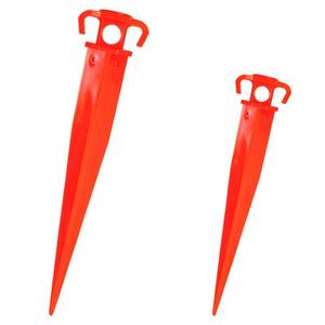 Piquets de tente portables en polypropylène de 11 et 16 pouces, matériau PP - Product Image 1