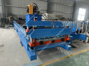 Hoja de techo trapezoidal personalizada de alta calidad, rodillo de prensado, máquina formadora de rollos de techo curvo, precios - Product Image 5