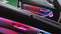 Couverture de console centrale et accoudoirs lumineux dynamiques 12V pour BMW Série 3/4 F30 2013-2019