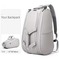 Sac de sport et sac à dos de pickleball et padel grande capacité, personnalisé avec logo, de qualité supérieure, style tendance avec cadre externe