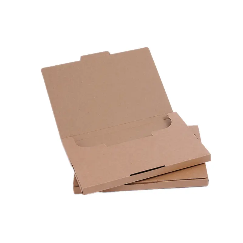 クラフト紙箱包装紙ファイルa4ドキュメントボックス