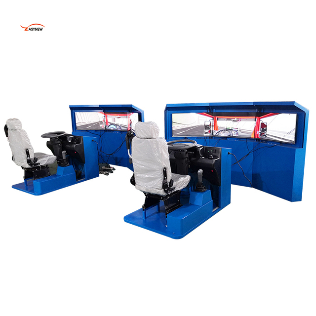Professional Custom Truck Driving Simulator Car Driving Simulator with Three Screen