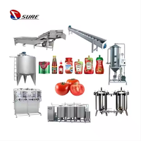 Machine de traitement de la pâte de tomate de bonne qualité Machine de mise en conserve de pâte de tomate Machine de production de pâte de tomate Prix