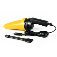 Aspirateur de voiture portable miniature 12V 70W avec une forte aspiration de 4,1 kPa, aspirateur auto léger pour voiture/camion/bateau