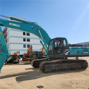 Excavadora de minería Kobelco japonesa usada de 35 toneladas, peso operativo de 35 toneladas, bomba de engranajes Isuzu, accesorios instalables, precio barato - Product Image 1