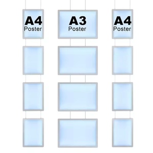 Slim Advertising Light Boxes Wall Panel for Restaurant Led Menu Light <b>Box</b> with LED Light <b>Box</b> - Product Image 5