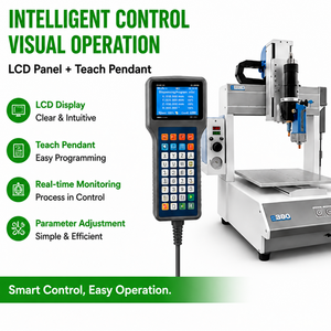 Dispensador de Pegamento Automático CNC de 3 Ejes para Escritorio, Robot Dispensador para Aplicaciones de Componentes de Automóviles - Product Image 4