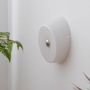 Lámpara de Pared de Diseño Italiano, Estilo Nórdico Moderno Minimalista para Dormitorio, Pasillo, Sala de Estar, Vintage Bauhaus con Cuerpo de Hierro - Product Image 3