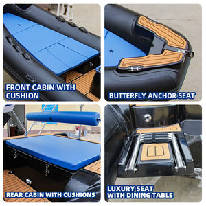 Nouveau design 600 Hypalon Tube gonflable <span class=keywords><strong>semi</strong></span>-<span class=keywords><strong>rigide</strong></span> <span class=keywords><strong>bateau</strong></span> à côtes cabine <span class=keywords><strong>de</strong></span> luxe <span class=keywords><strong>bateau</strong></span> à côtes <span class=keywords><strong>de</strong></span> pêche à vendre - Product Image 5