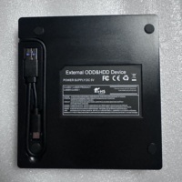 Reproductor de DVD Externo USB 3.0 Tipo-C de Alta Calidad, Grabadora de DVD-RW para Portátiles, Unidad de CD para Computadora con Puerto Tipo-C