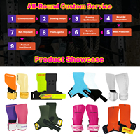 Poignées de CrossFit Zechen Fitness en caoutchouc naturel antidérapantes, protection des paumes, sans craie, logo personnalisé, vente en gros, approvisionnement en vrac