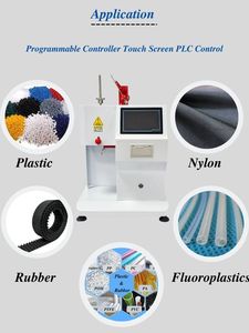 Digitale Touchscreen Smelt Flow Index <span class=keywords><strong>Tester</strong></span> Voor Pp Pe Abs Plastic En Rubber Test - Product Image 3