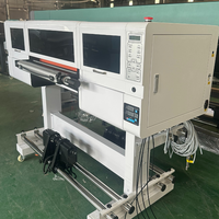 60cm A1 rol Printer Dtf UV untuk rol pencetak Label stiker kristal pencetak Film DTF UV dengan mesin cetak Laminator UV DTF