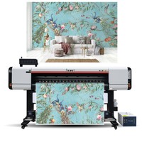 Impresora de rodillos uv de 1,9 m, máquina de impresión de gran formato, el coste más barato
