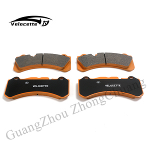 Pastillas de <span class=keywords><strong>Freno</strong></span> Deportivas Velocette de Aluminio, 4 Pistones, 50% Mejor Rendimiento, Actualización para Autos de Carreras, Nuevas, Rueda Delantera - Product Image 2