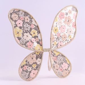 Niños mariposa hadas alas Ángel disfraz fiesta vestir accesorios colorido brillo niños princesa hadas alas - Product Image 3
