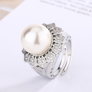 Bijoux de mode écologiques en cuivre plaqué or, anneaux floraux en perles dorées de 14 mm, bijoux pour femmes, cadeau féminin de qualité supérieure - Product Image 4