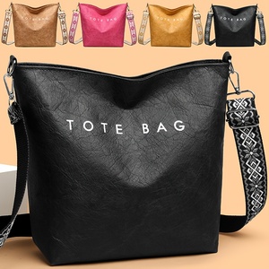 Borsa da Donna <span class=keywords><strong>alla</strong></span> <span class=keywords><strong>Moda</strong></span>, Nuovo Stile, Semplice Borsa a Tracolla Monogrammata, Borsa a Spalla di Grande Capacità - Product Image 1
