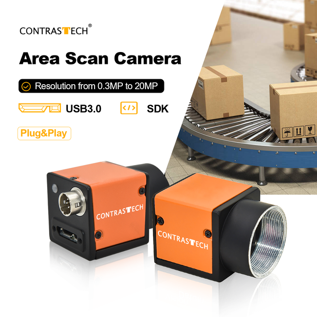5 MP USB 3.0 Industrial Machine Vision Camera IMX264 Global Shutter 68 FPS USB3 Vision GenICam