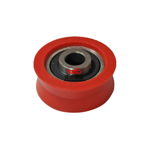 Chất lượng hàng đầu 626rs mang bánh xe V rãnh Nylon nhựa bánh xe ròng rọc cửa trượt con lăn - Product Image 5