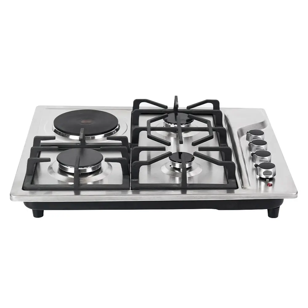 600 MM Gas Burners Stoves Easy To Operate Cooktops Kitchen Gas Cooker Easy Cleaning Built In Gas Hob With Electronic