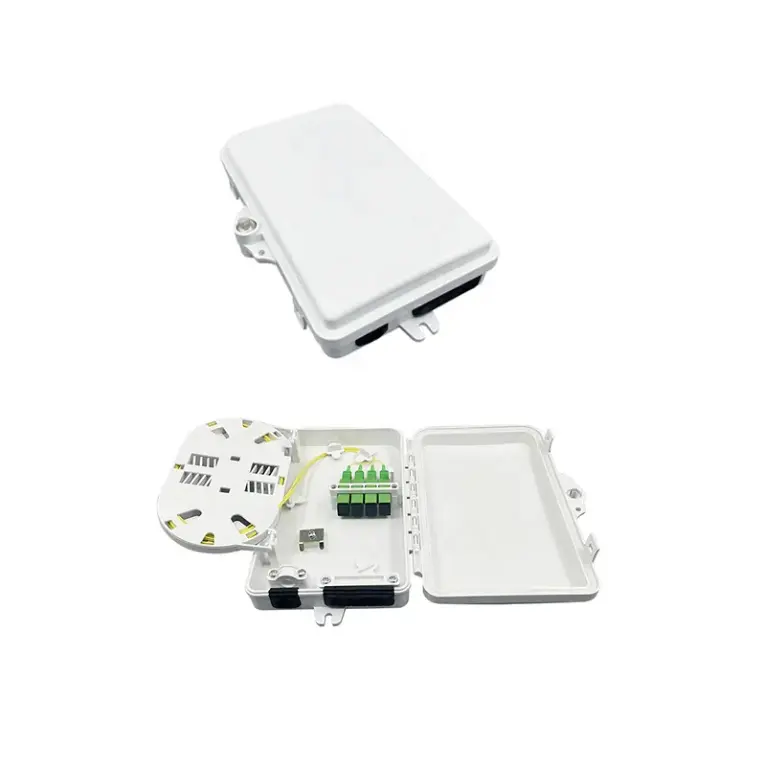 Fonte IP65 de melhor preço, 1 entrada e 4 saídas, F311 FTTH, mini caixa FDB de fibra óptica para uso externo, melhor preço