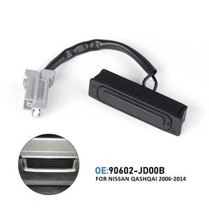Interruptor de la tapa del maletero 90602JD00B para Nissan Qashqai 2006-2014, pieza de repuesto, color negro - Product Image 2