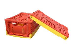 Bàn có thể tái chế PP di chuyển ráp Thùng lưới thiết kế <span class=keywords><strong>Stackable</strong></span> Giỏ nhựa cho lưu trữ cho nhà hoặc văn phòng sử dụng - Product Image 6