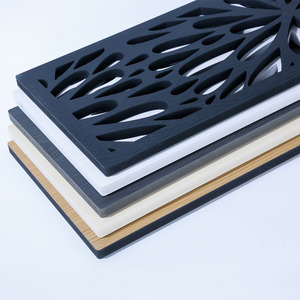 Panneau de clôture WPC co-extrudé effet bois, qualité professionnelle, anti-UV, résistant aux intempéries, pour jardin, écran d'intimité <span class=keywords><strong>extérieur</strong></span>, sans entretien - Product Image 4