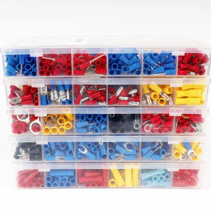 ชุดขั้วต่อวงแหวนสำหรับงานวิศวกรรมเคมี 420 ชิ้น ชุดขั้วต่อแบบหุ้มฉนวนสำเร็จรูป ตัวผู้ ตัวเมีย สำหรับการเชื่อมต่อสายไฟ - Product Image 3