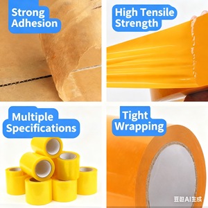 Hot bán & phổ biến nhất đóng gói tùy chỉnh băng cuộn cho hộp carton với logo tùy chỉnh-in vận chuyển băng cho bao bì - Product Image 4