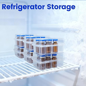 Wholesale 3ml 5ml 7ml 10ml PP Plastic <b>Storage</b> Vial Peptide <b>Box</b> Transparent Freeze-Dried Vaccine Packaging for Glass Jars <b>Storage</b> - Product Image 2