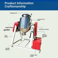 Mélangeur à tambour pour machine à parfumer la lessive, pour perles de parfum et équipement de mélange d'enzymes colorantes